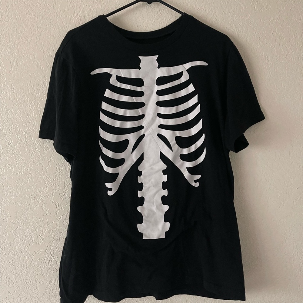 Under Disguise Skeleton Shirt Mens Size XL